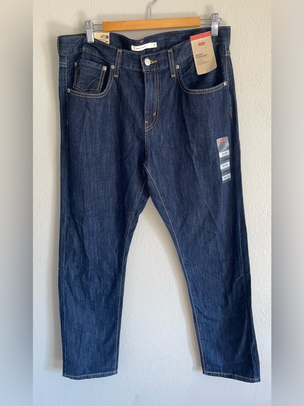 Levi's womens Indigo Slim Straight Jeans